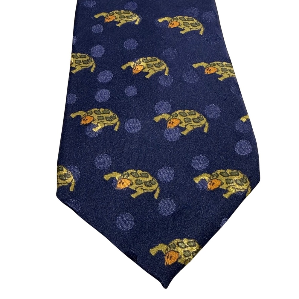Vintage J. Garcia Men XL Neck Tie 3.5x63 Designer Silk Abstract Volcano 52